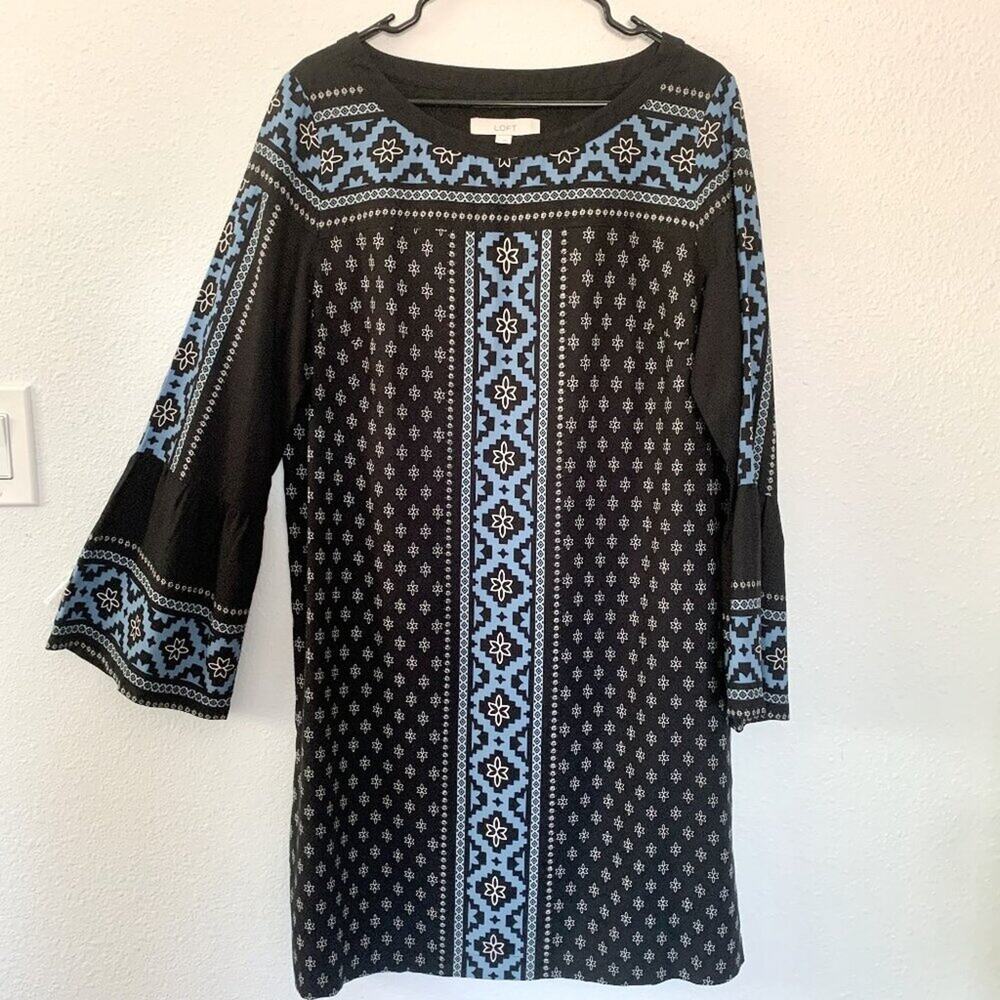 Loft Bell Sleeve Dress